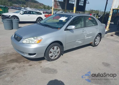 2007 Toyota Corolla Le из США, поврежденный, VIN JTDBR32E270131997